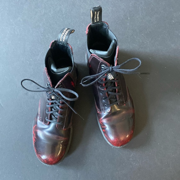 Blundstone Burgundy Distressed Lace Up 2220 W 9.5, AU 6.5 - Picture 5 of 8